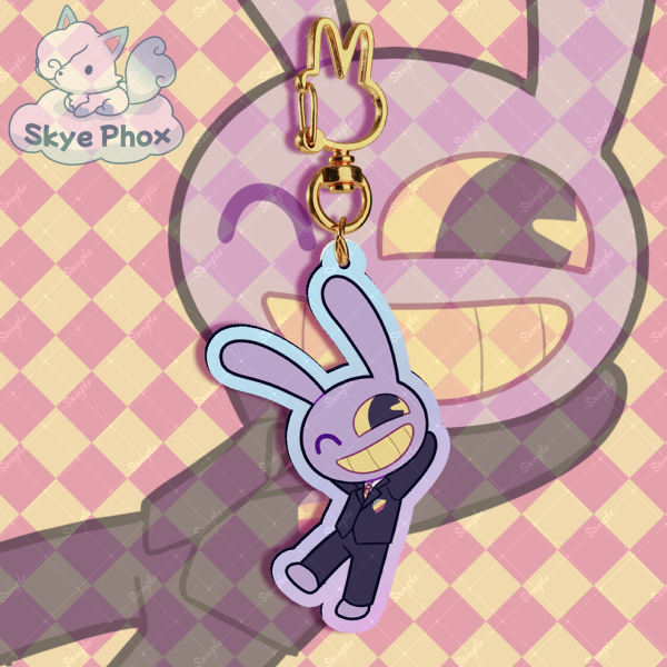 Schoolboy Jax | Rainbow Acrylic Keychain