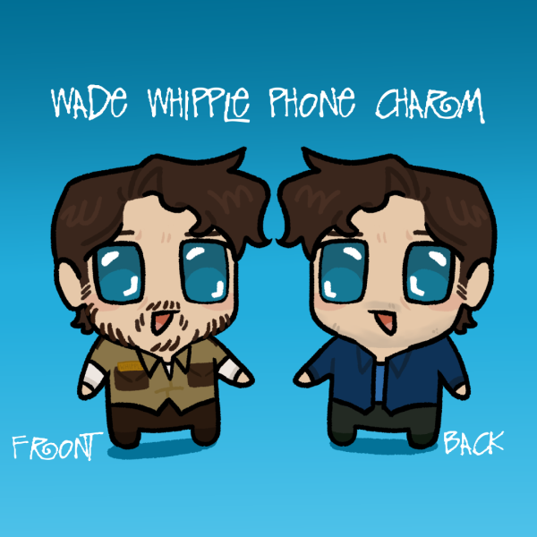 Wade Whipple phone charm