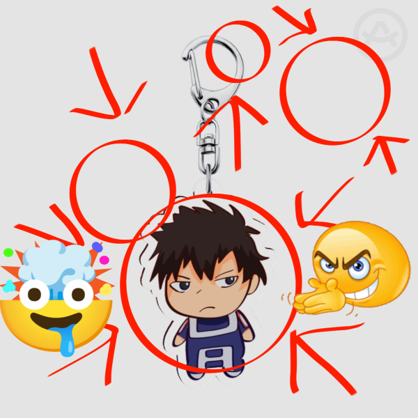 ♡ kaibara keychain !