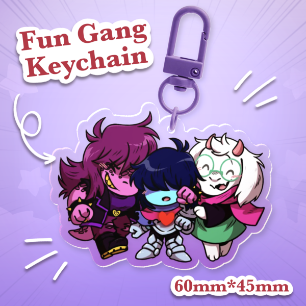 The Fun Gang Keychain