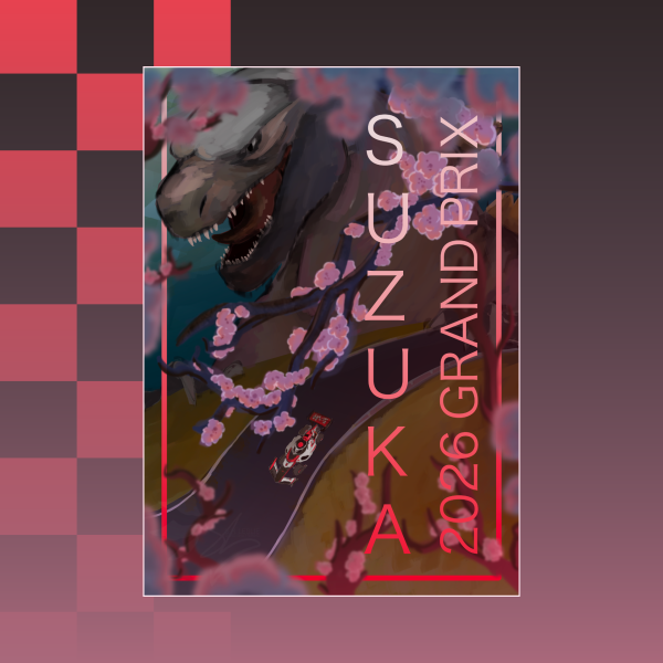 Suzuka 2026 Poster Art Print