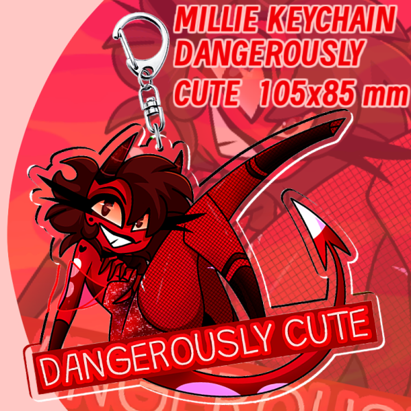 DANGEROUSLY CUTE | Millie Keychain