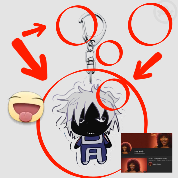♡ shihai keychain !