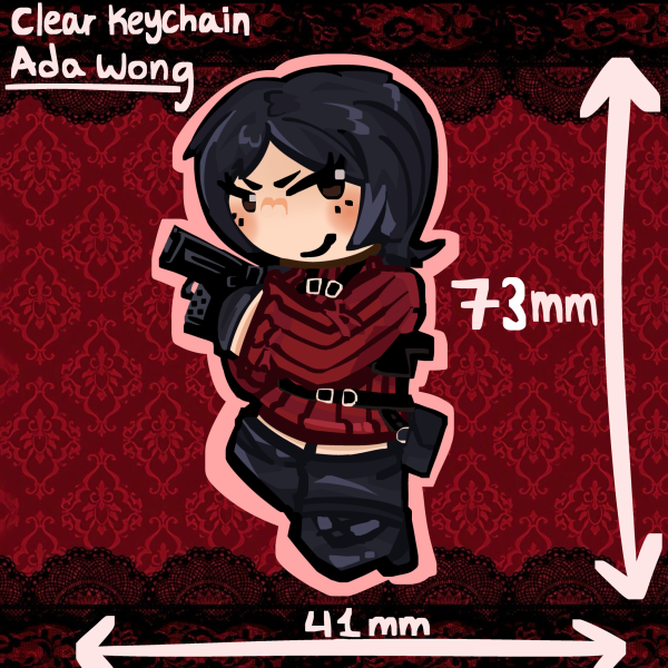 Ada Wong Acrylic Keychain