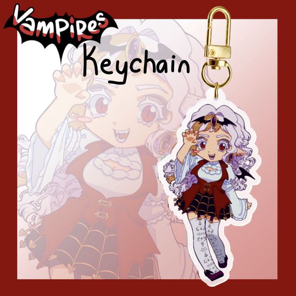 VSMP Vampire Shelby Keychain
