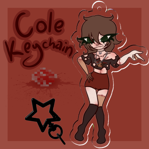 🥩 Cole Azule Keychain ! 🥩