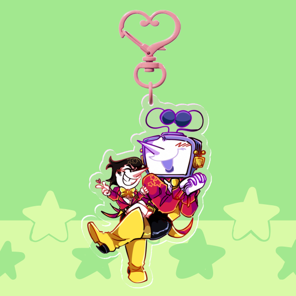 Spamtenna Yuri Keychain