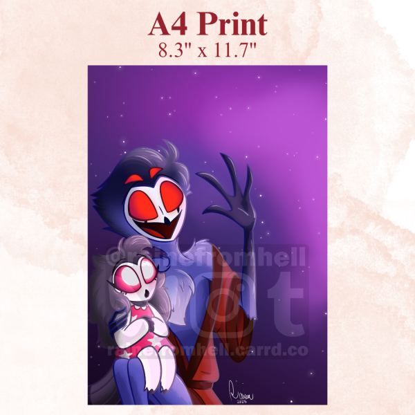 [A4 Print] Stolas and Octavia