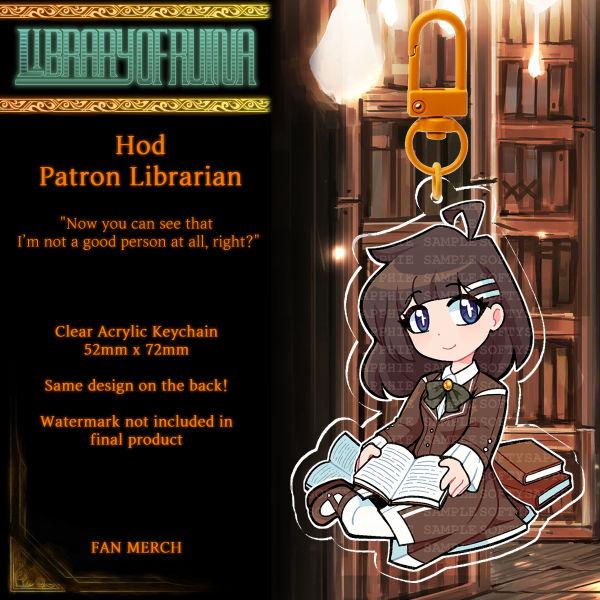 Hod | Ruina | Clear Acrylic Keychain