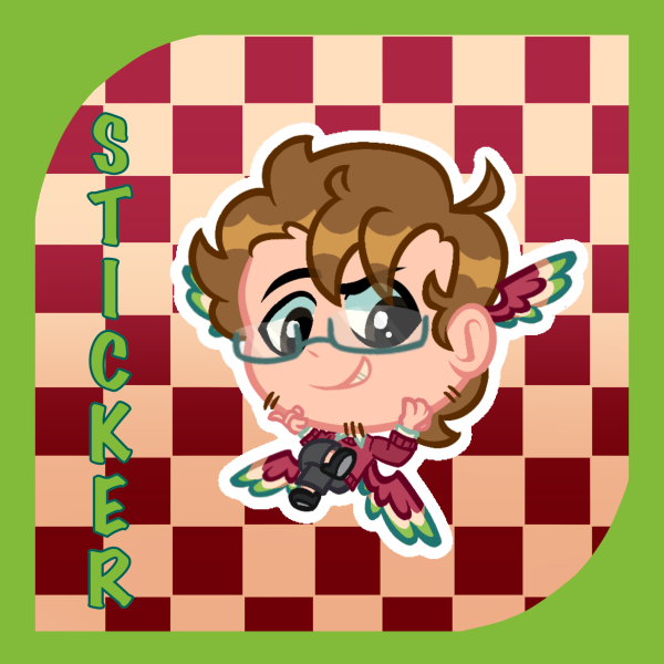 Grian Die Cut Sticker