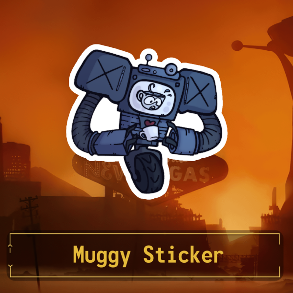 Muggy Sticker