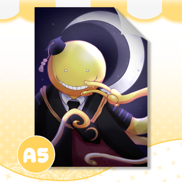 koro sensei A5 print ⋆ assassination classroom