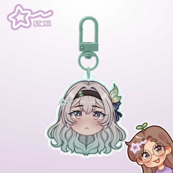 Firefly ᯓ★ Glitter Acrylic Keychain