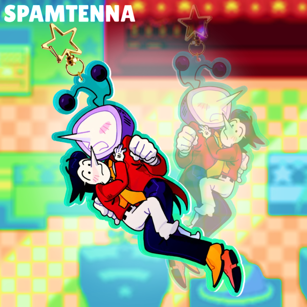 💖 BIG Spamtenna keychain
