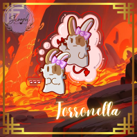 Torronella Clear PET Vinyl Die Cut Stickers