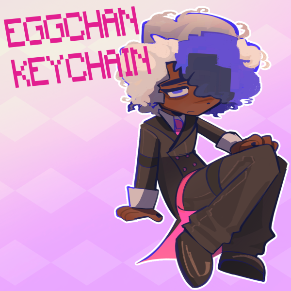 Eggchan Acrylic Keychain