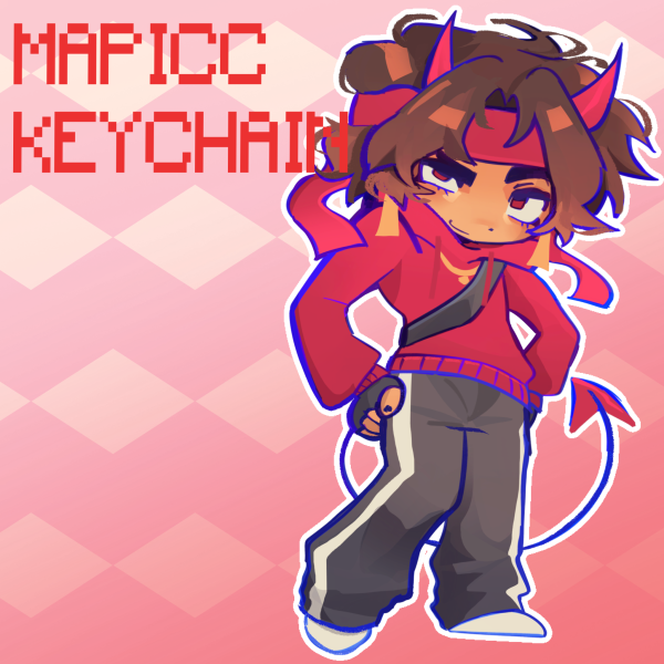 Mapicc Acrylic Keychains