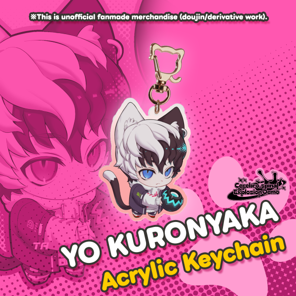 [TRIBE NINE] Yo Kuronyaka Acrylic Keychain