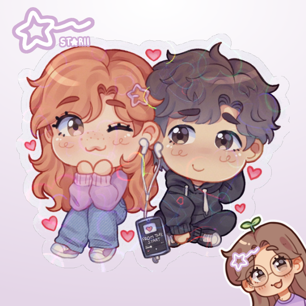 Stella & Michele ᯓ★ Sticker