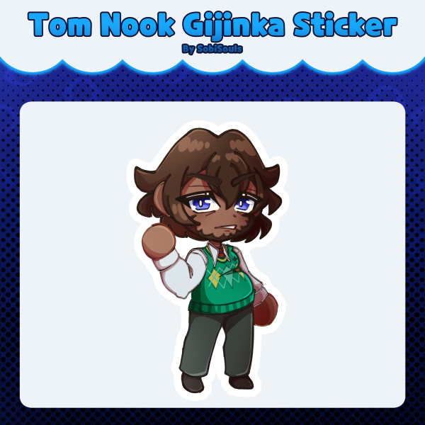 [AC] Tom Nook Gijinka Sticker