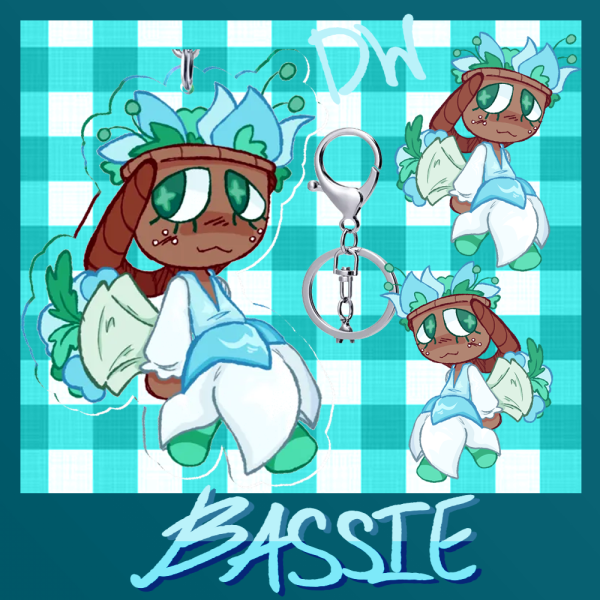BASSIE dandys world keychain