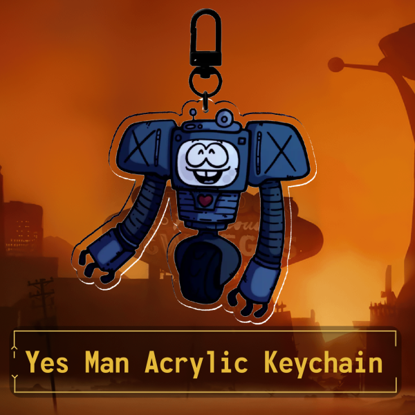 Yes Man Acrylic Keychain