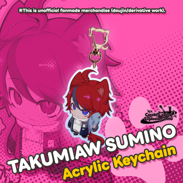 [HUNDRED LINE] Takumiaw Sumino Acrylic Keychain