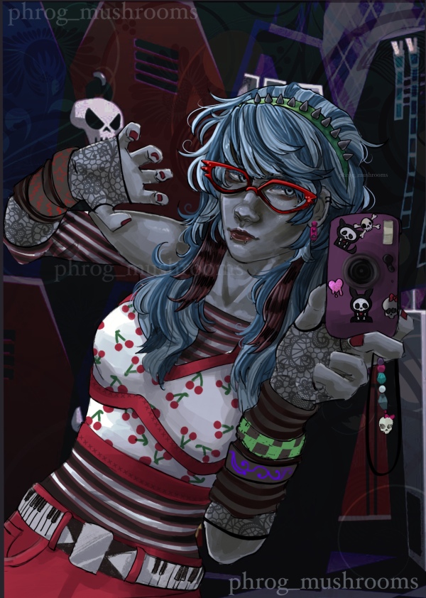 Ghoulia Poster Print