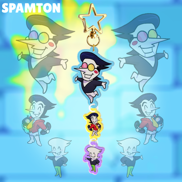 ☎️ Spamton Connection Keychain!