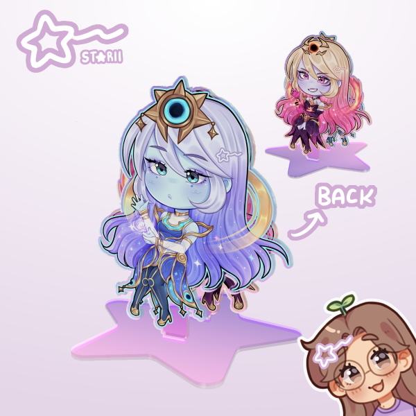 Cosmic & Dark Cosmic Lux ᯓ★ Acrylic Standee (TWO INSERTS)