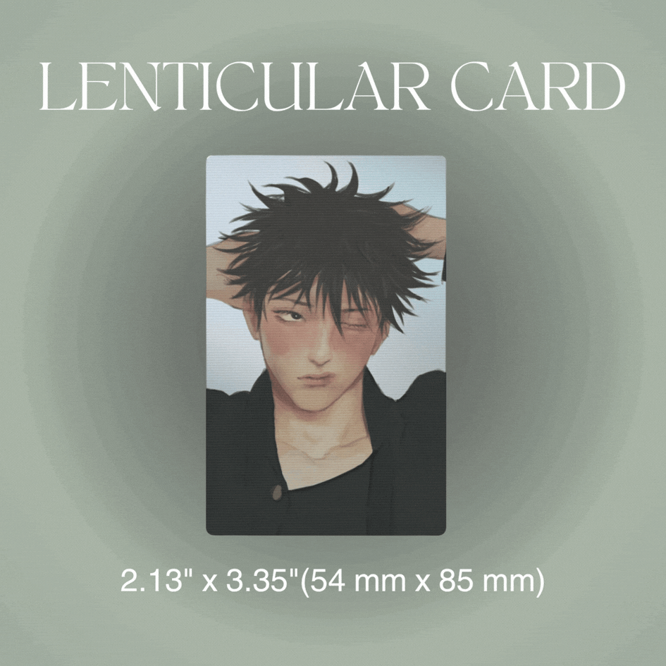 Megumi Fushiguro Lenticular Card