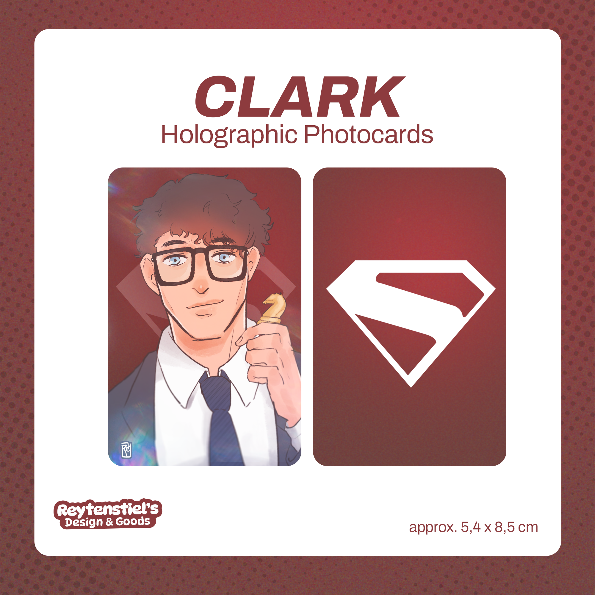 Clark Kent - Holographic Photocards