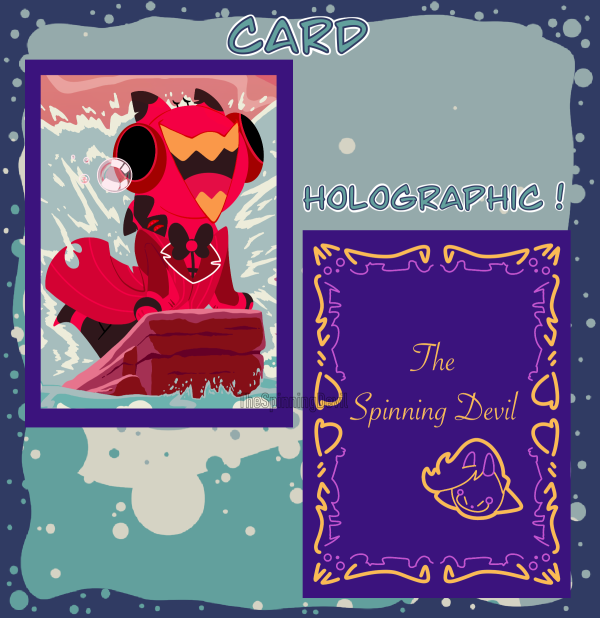 Fishistor - Holographic card