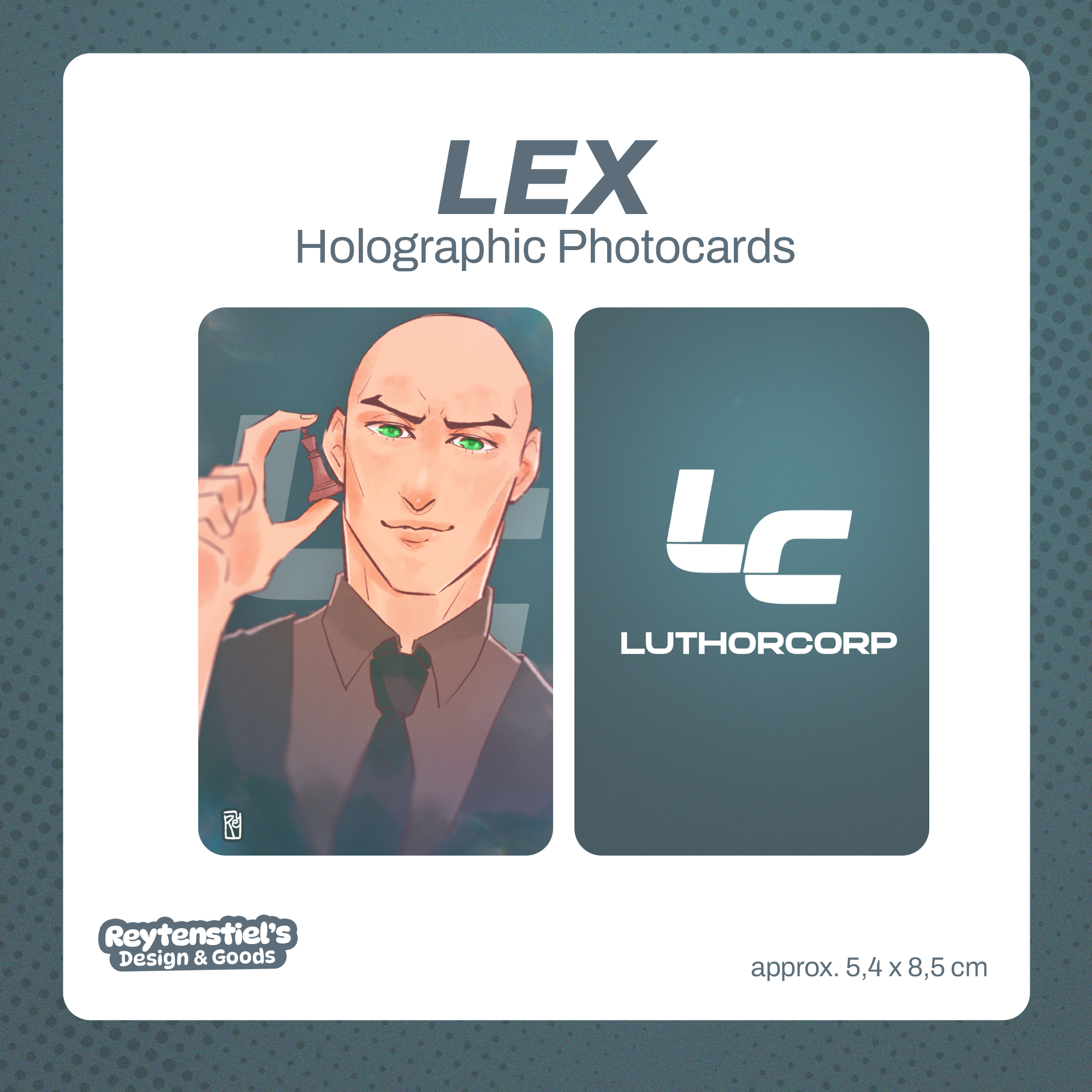 Lex Luthor - Holographic Photocards
