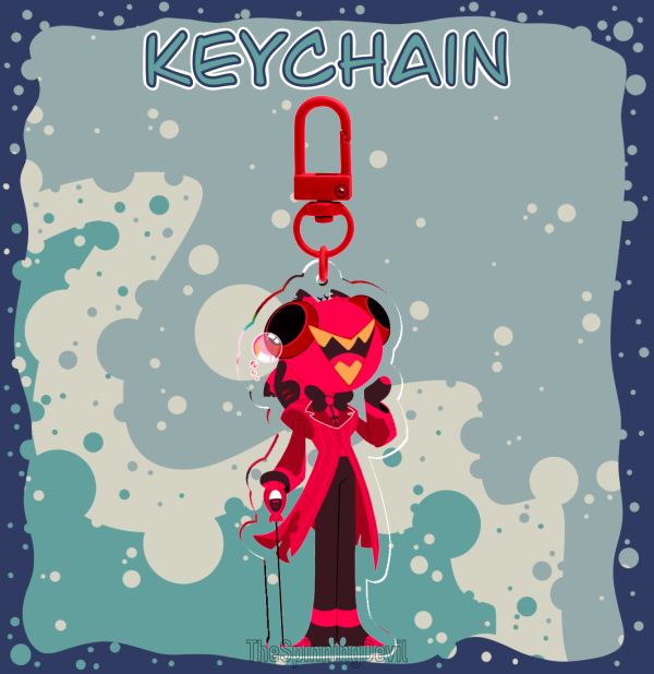 Fishistor - Acrylic Keychain