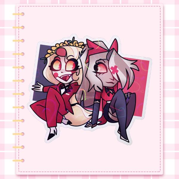 CHAGGI | Charlie and Vaggi sticker