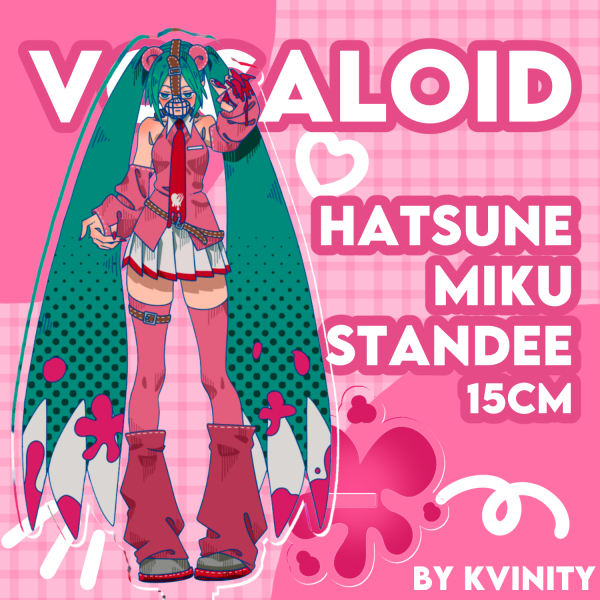 Vocaloid - Hatsune Miku x Gloomy Bear Standee
