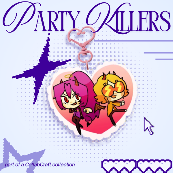 Party Killers Keychain