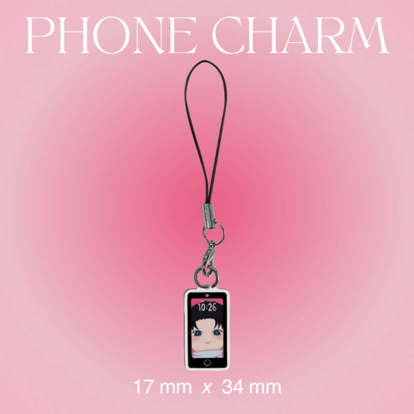Yuta Okkotsu Clear Acrylic Phone Charm Keychain