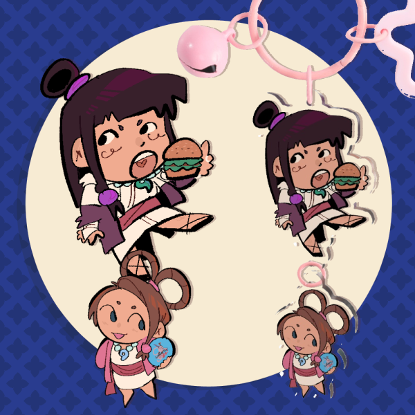 Keychain - Fey cousins