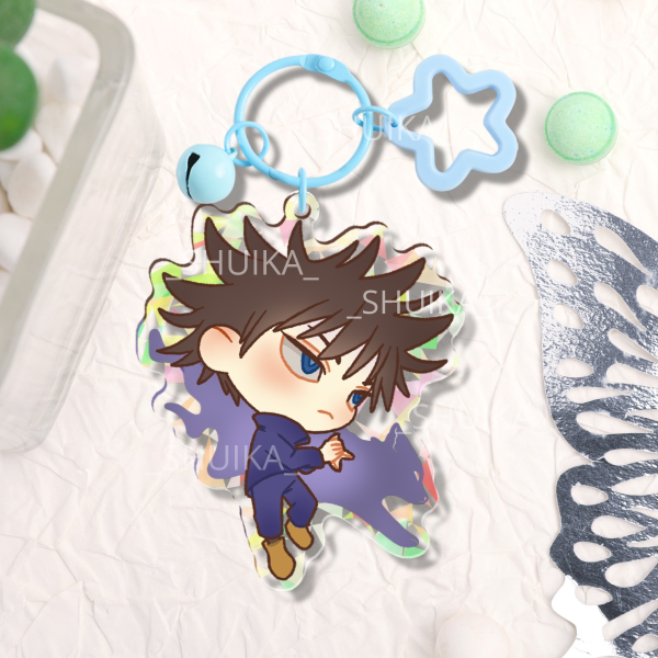 MEGUMI JJK Broken Glass Acrylic Keychains
