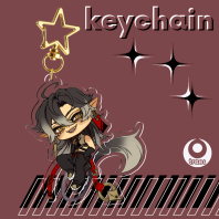 Elian -Tail-wagging Keychain