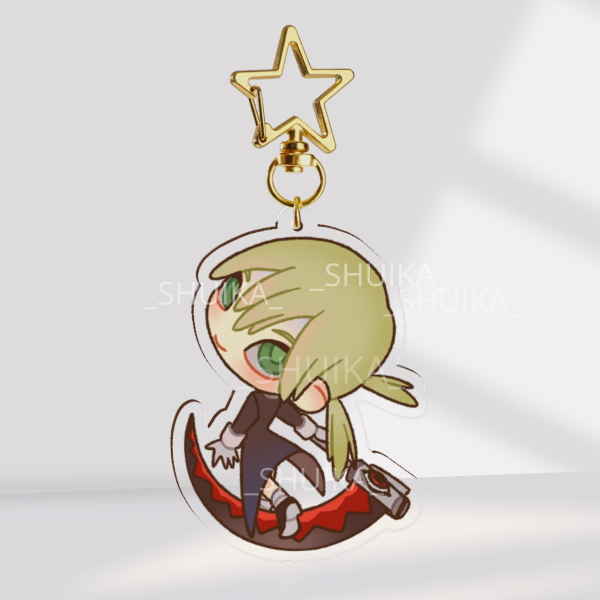 MAKA SOUL EATER Clear Acrylic Keychains