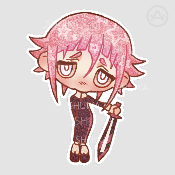 CRONA SOUL EATER Die Cut Stickers