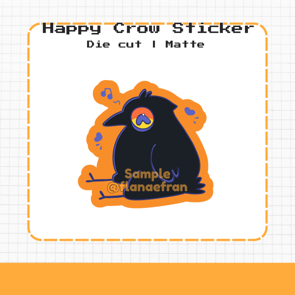 [Birbs] Happy Lil' Crow