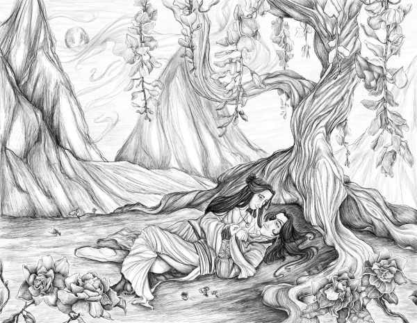 Hualian Yearning Art Print