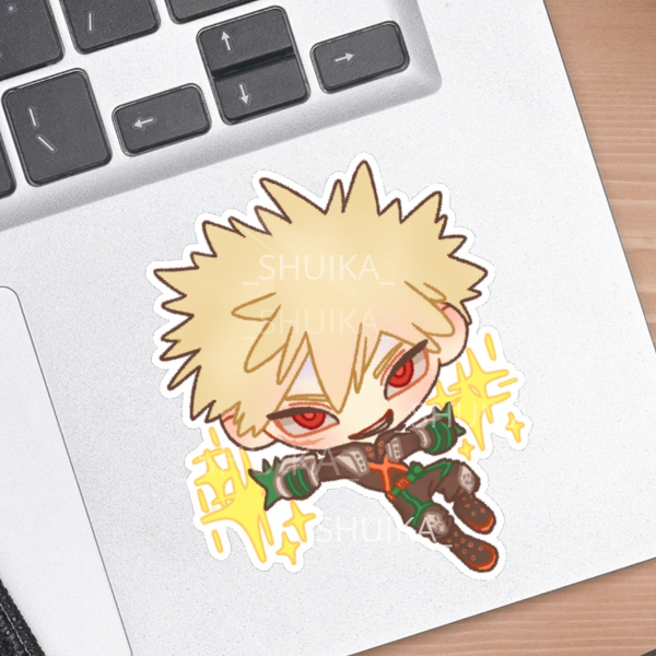 BAKUGO KATSUKI MY HERO ACADEMIA Die Cut Stickers
