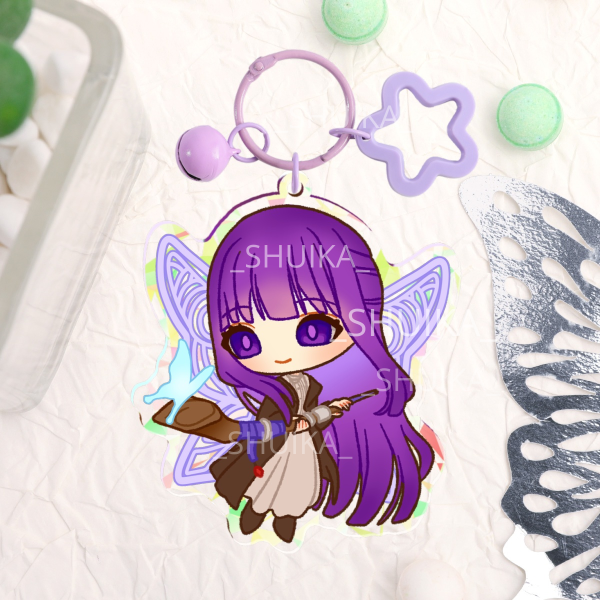 FERN FRIEREN Broken Glass Acrylic Keychains