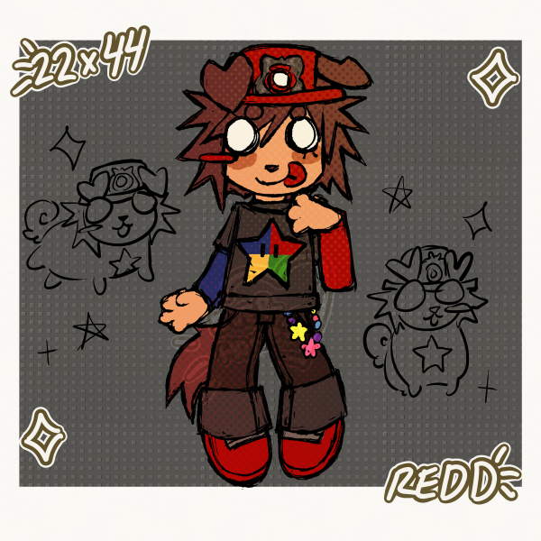 ✩ Reddy2Play4U keychain | itzskeet_playz [UNOFFICIAL]
