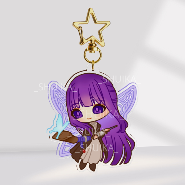 FERN FRIEREN Clear Acrylic Keychains